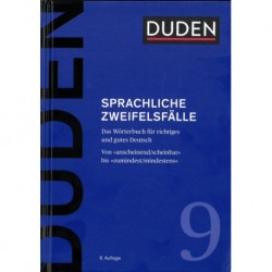 Duden 9  - Sprachliche Zweifelsfälle
