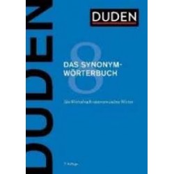 Duden 8 - Das Synonymwörterbuch 