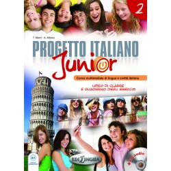Progetto Italiano Junior - 2 Libro+Quaderno+CD 