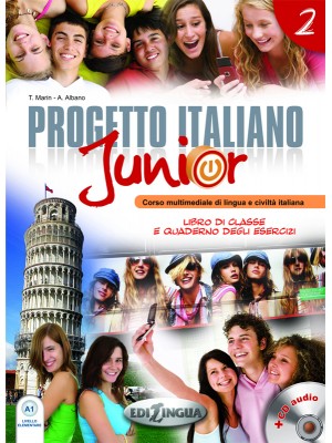 Progetto Italiano Junior - 2 Libro+Quaderno+CD 