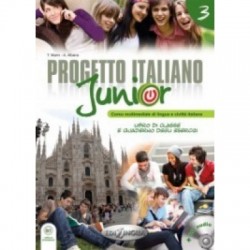 Progetto Italiano Junior - 3 Libro+Quaderno+CD 
