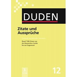 Duden 12 - Zitate und Aussprüche 