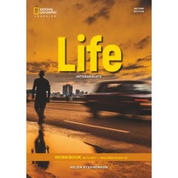 LIFE BRE INTERMEDIATE WORKBOOK + KEY + AUDIO CD 2E