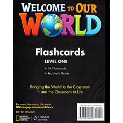 Welcome to Our World BrE 1 Flashcards Set