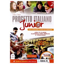 Progetto Italiano Junior - 2 Libro+Quaderno+CD 