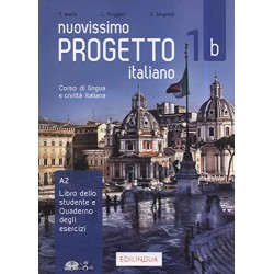 Nuovissimo Progetto Italiano - 1b Libro+Quaderno 